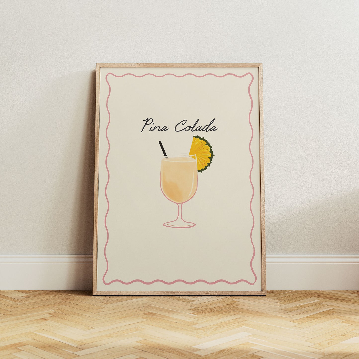 Pina Colada Cocktail Print