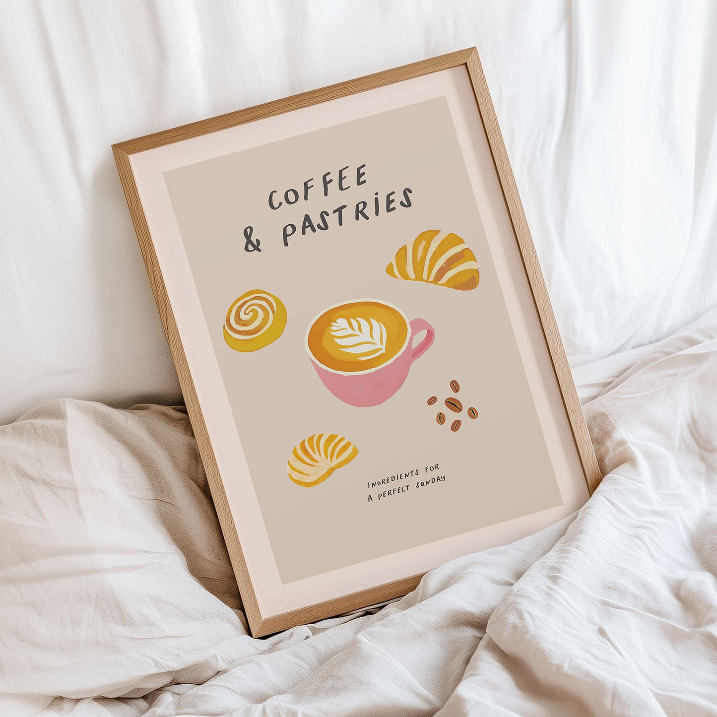 Coffee and Pastries Print