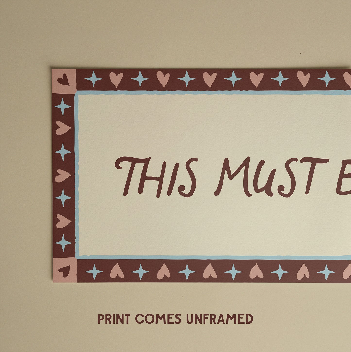 This Must Be The Place Wall Art