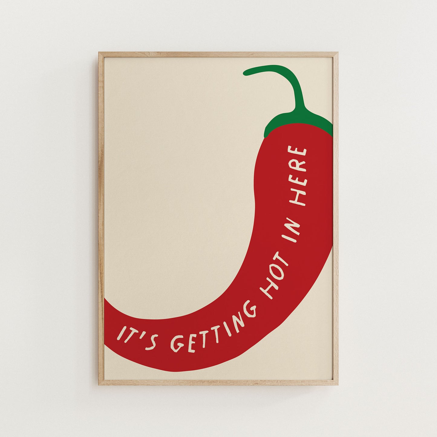 Chilli Pepper Kitchen Print