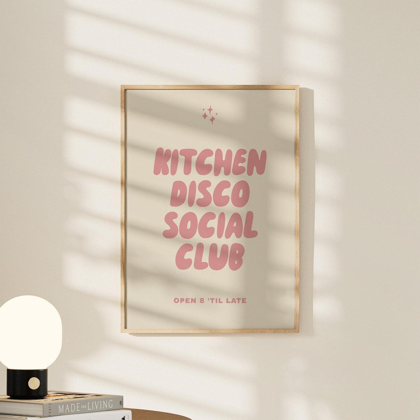 Kitchen Disco Social Club Print