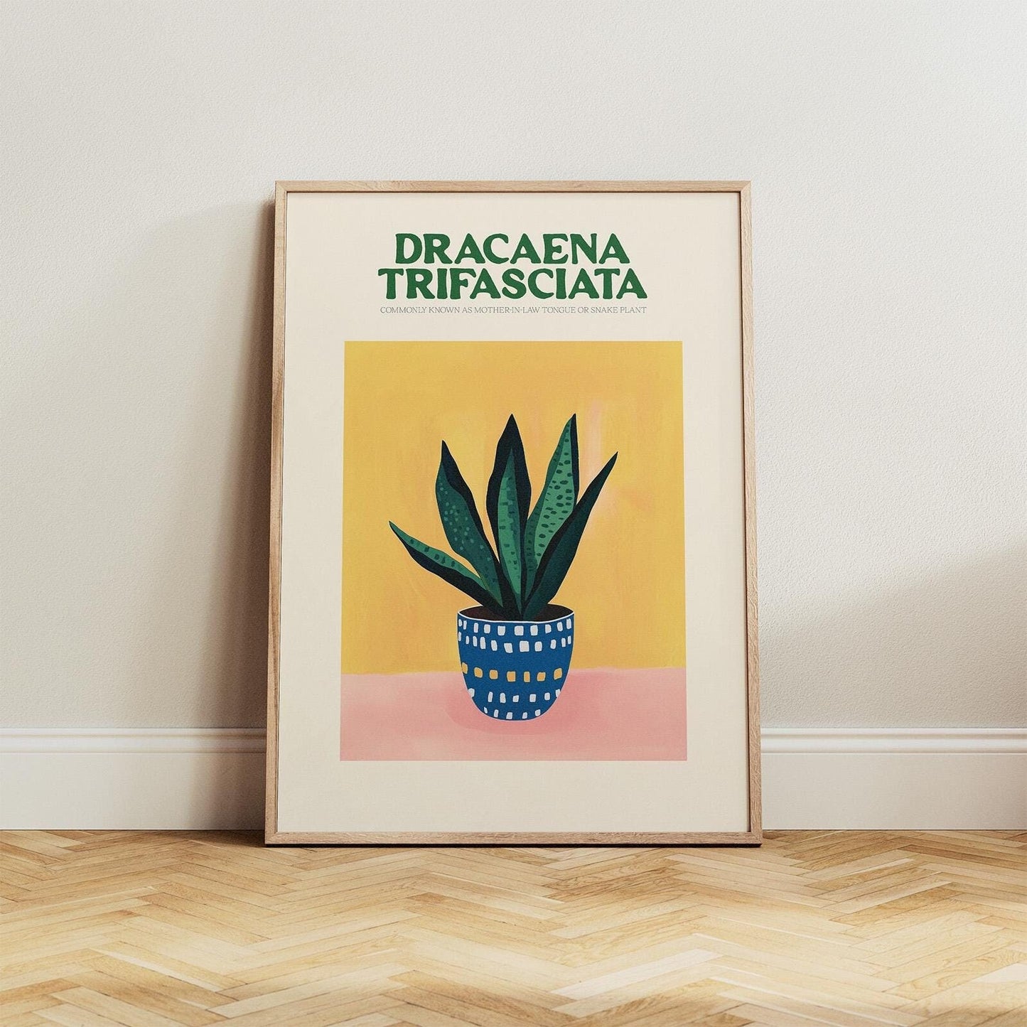 Snake Plant Print
