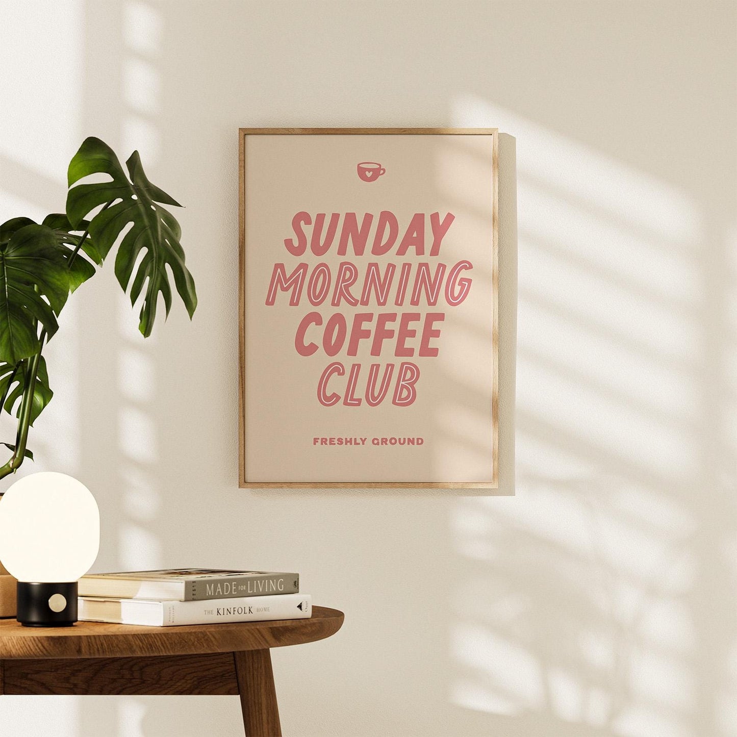 Sunday Morning Coffee Print