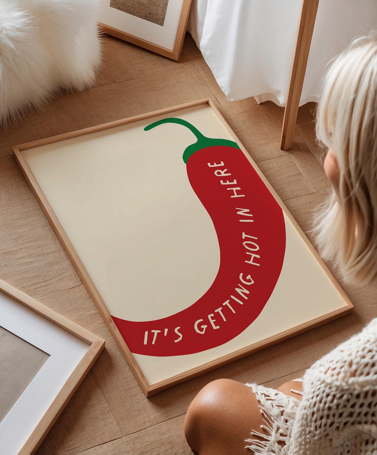 Chilli Pepper Kitchen Print