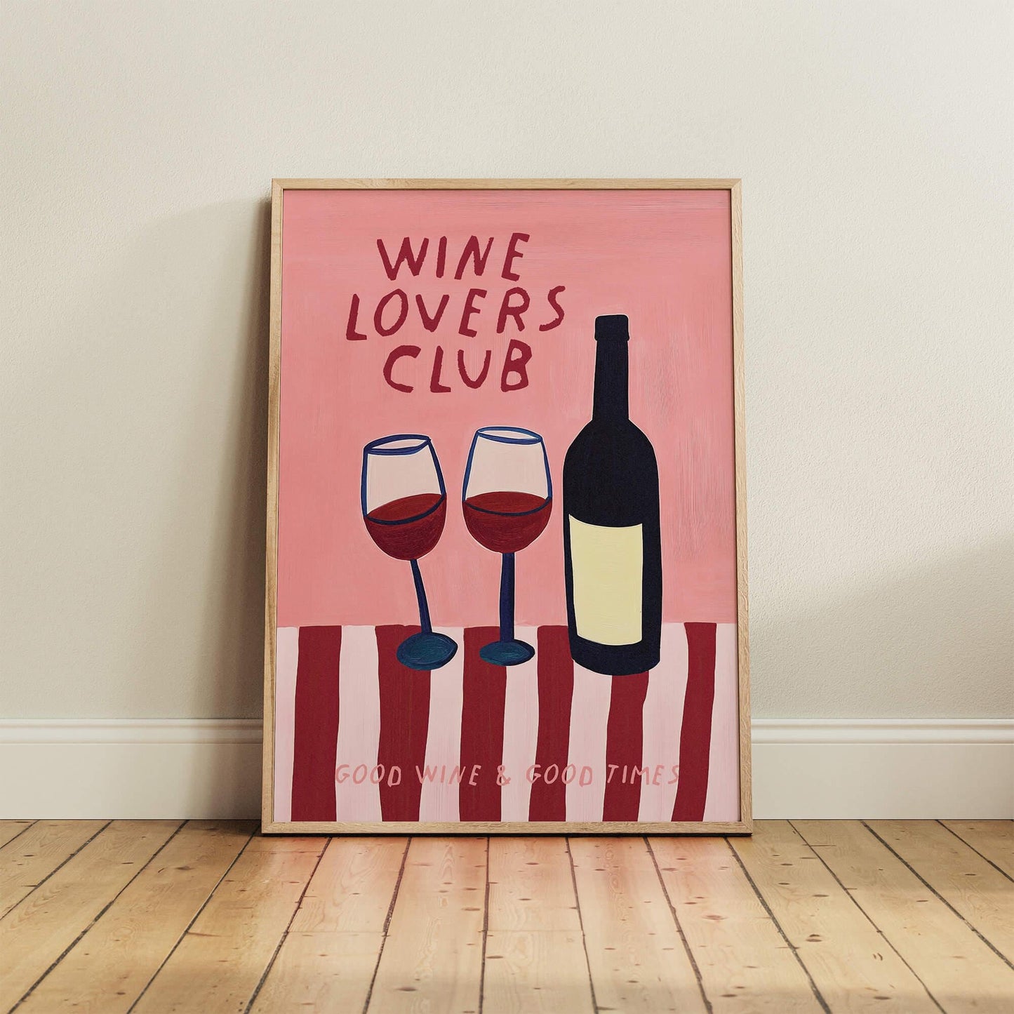 Wine Lovers Club Print
