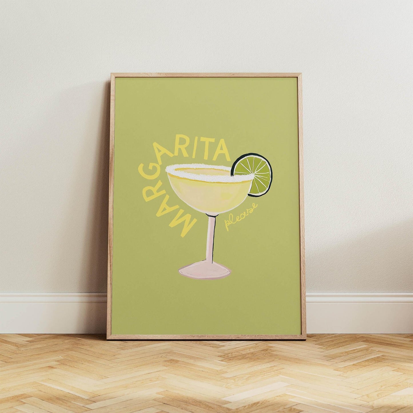 Margarita Please Cocktail Print