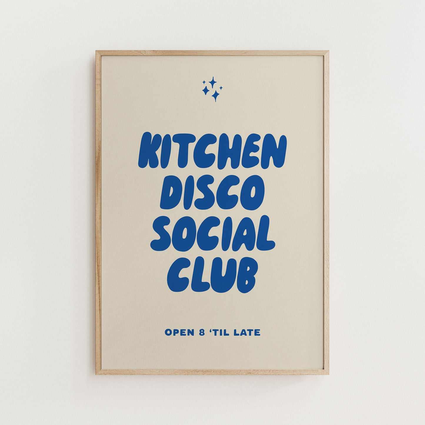 Kitchen Disco Social Club Print