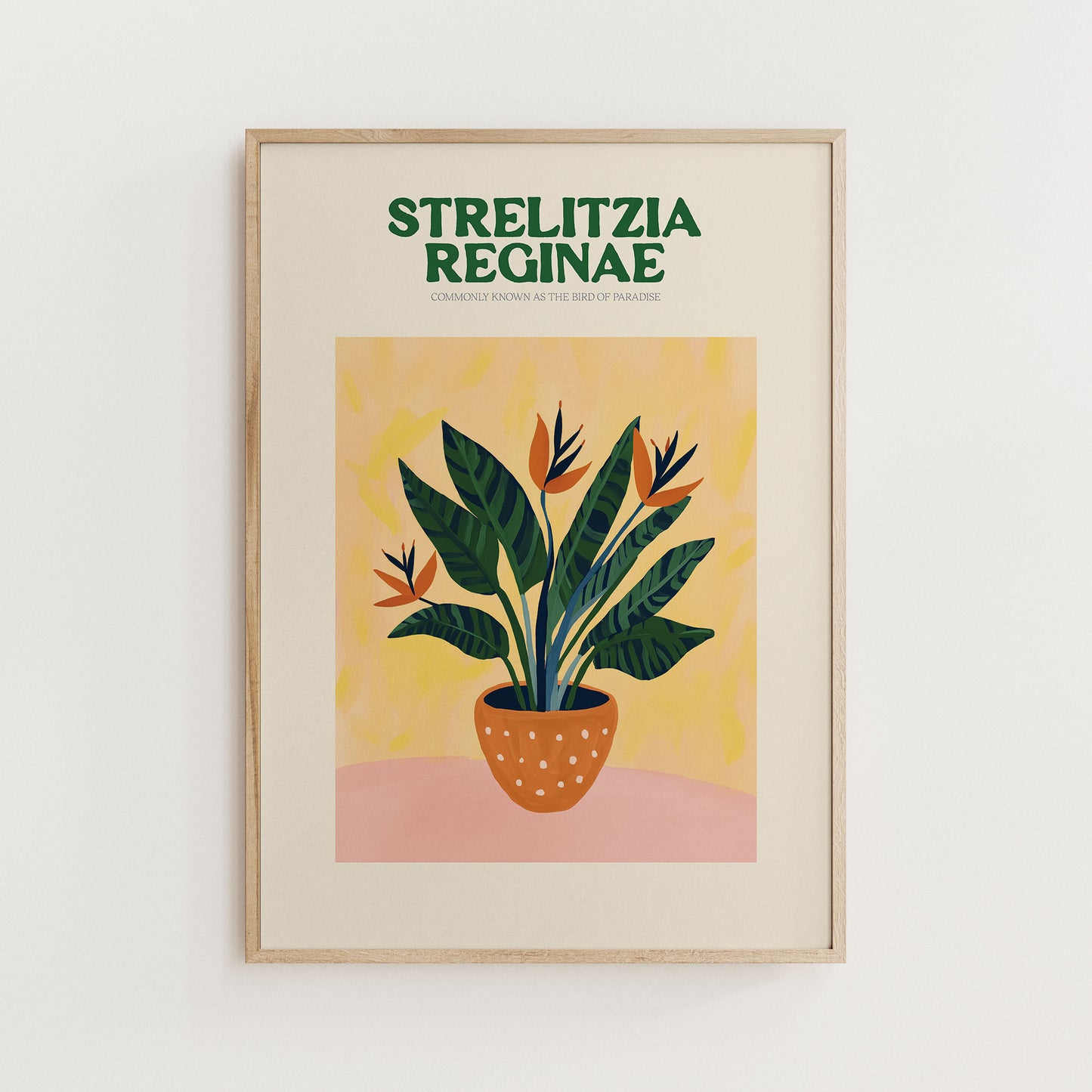Bird of Paradise Print