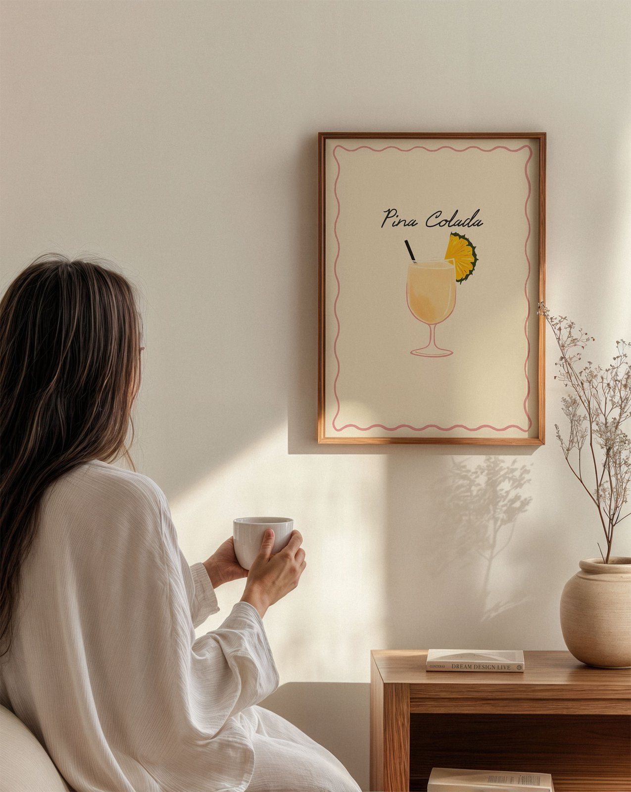 Pina Colada Cocktail Print - Alfresco Prints