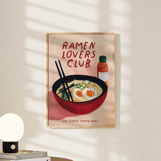 Ramen Lovers Club Print - Alfresco Prints