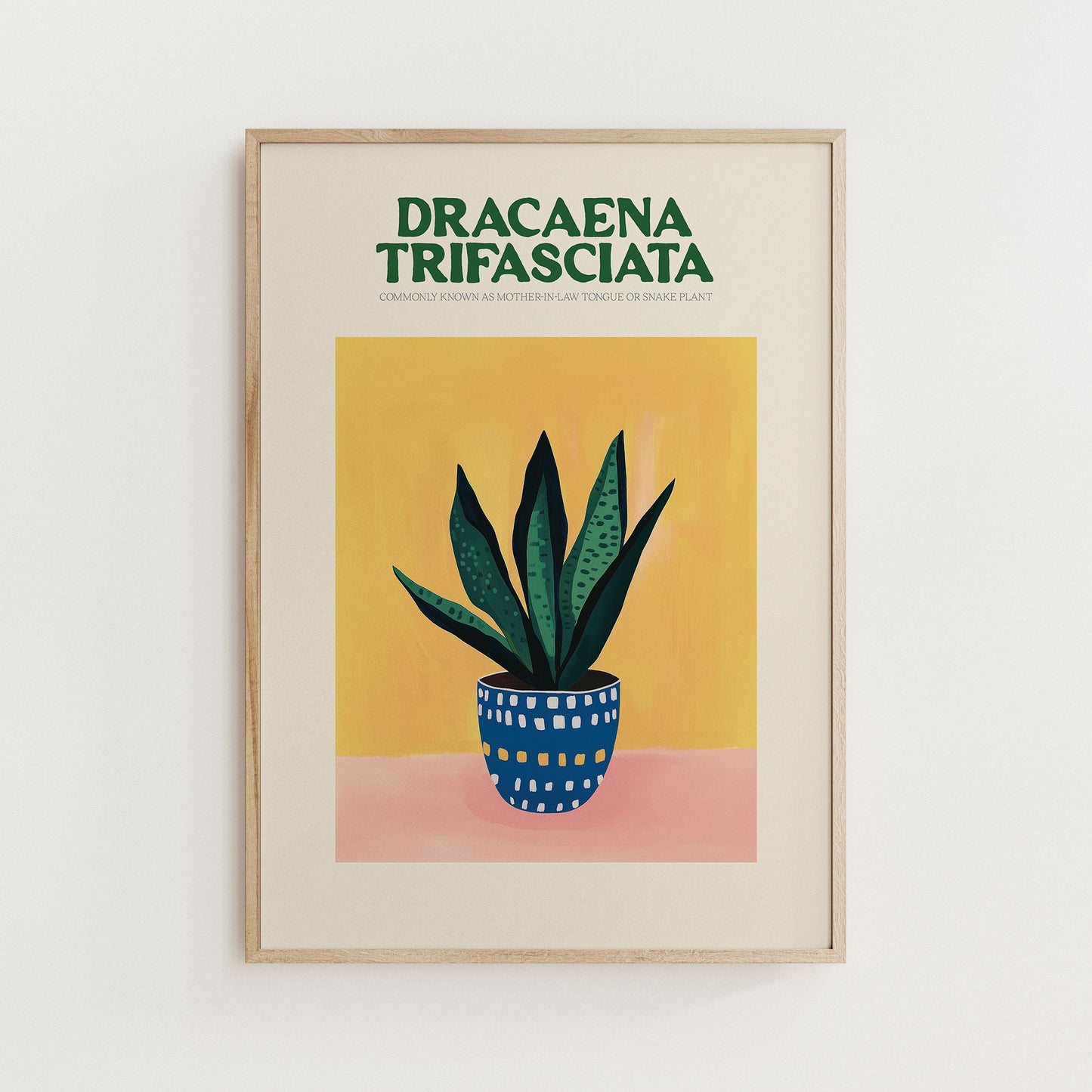 Snake Plant Print