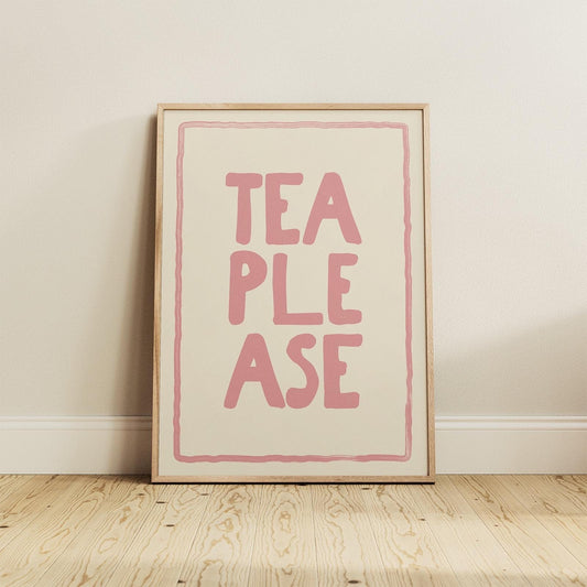 Tea Please Print - Alfresco Prints