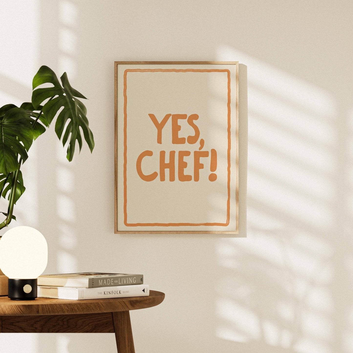 Yes Chef Print - Alfresco Prints