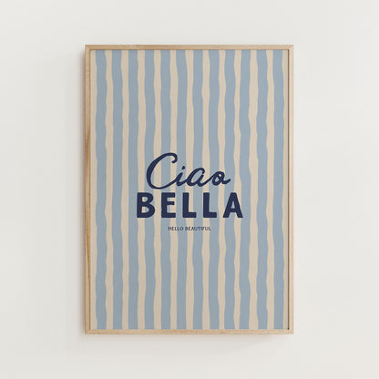 Ciao Bella Print Italian Wall Art