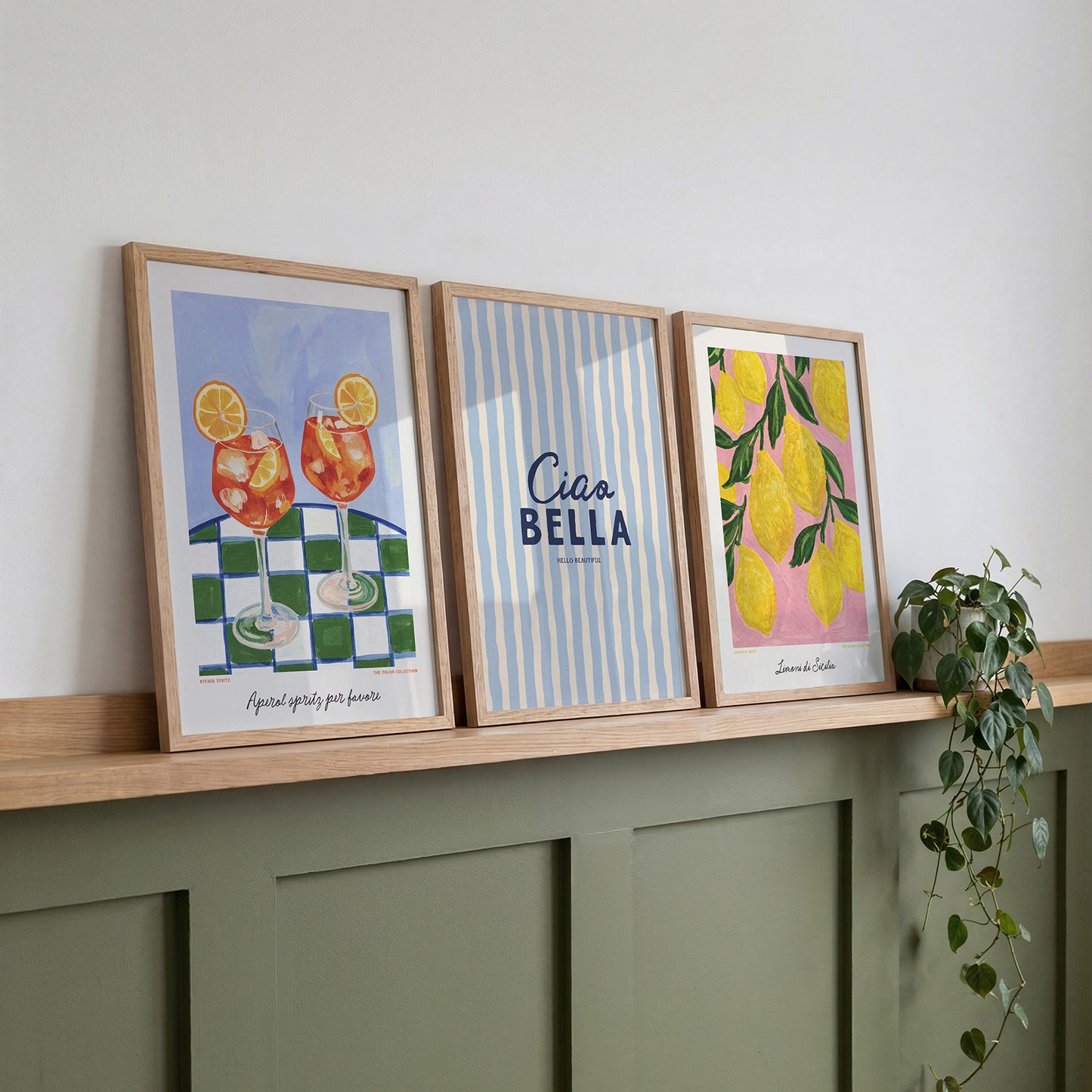 Ciao Bella Print Italian Wall Art