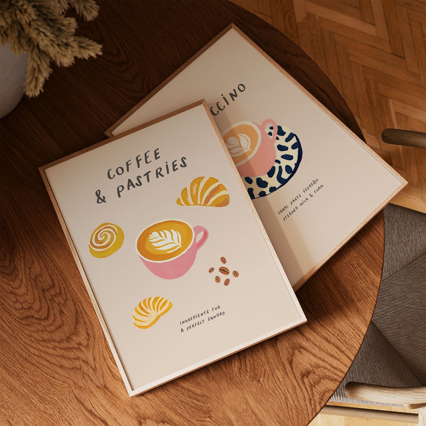 Coffee and Pastries Print