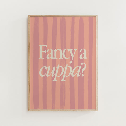 Fancy a cuppa print