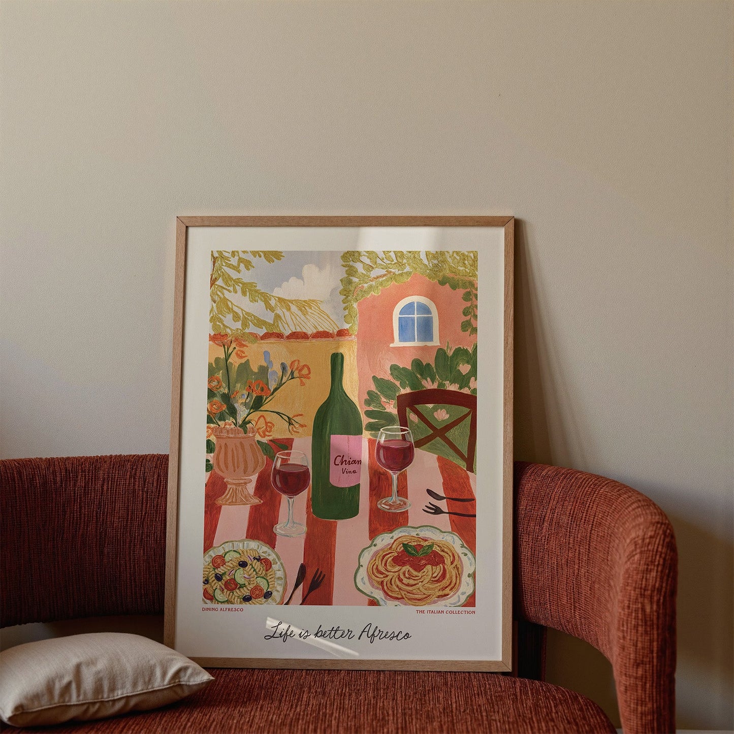 Alfresco Dining Italian Themed Wall Art - Alfresco Prints