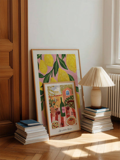 Alfresco Dining Italian Themed Wall Art - Alfresco Prints