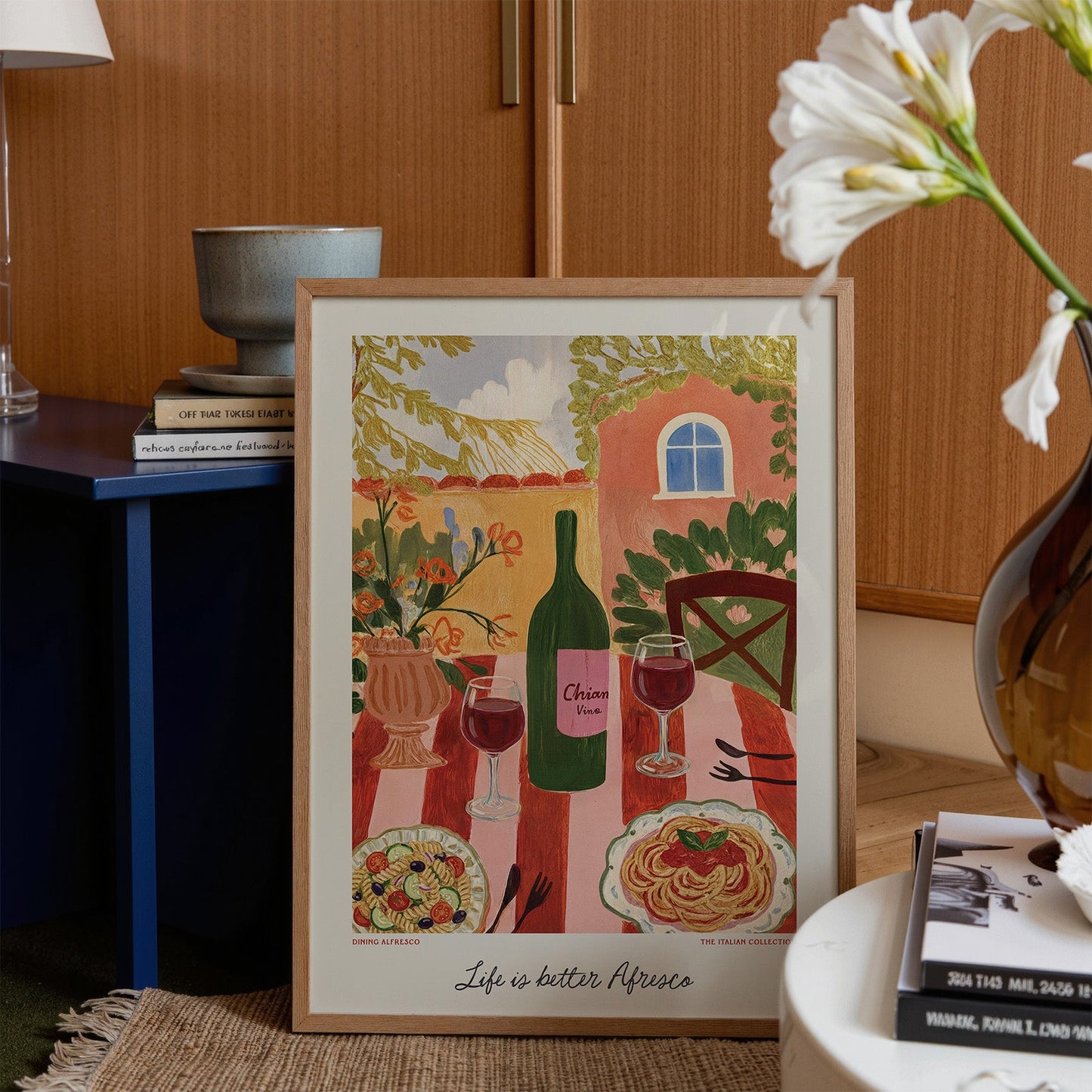 Alfresco Dining Italian Themed Wall Art - Alfresco Prints