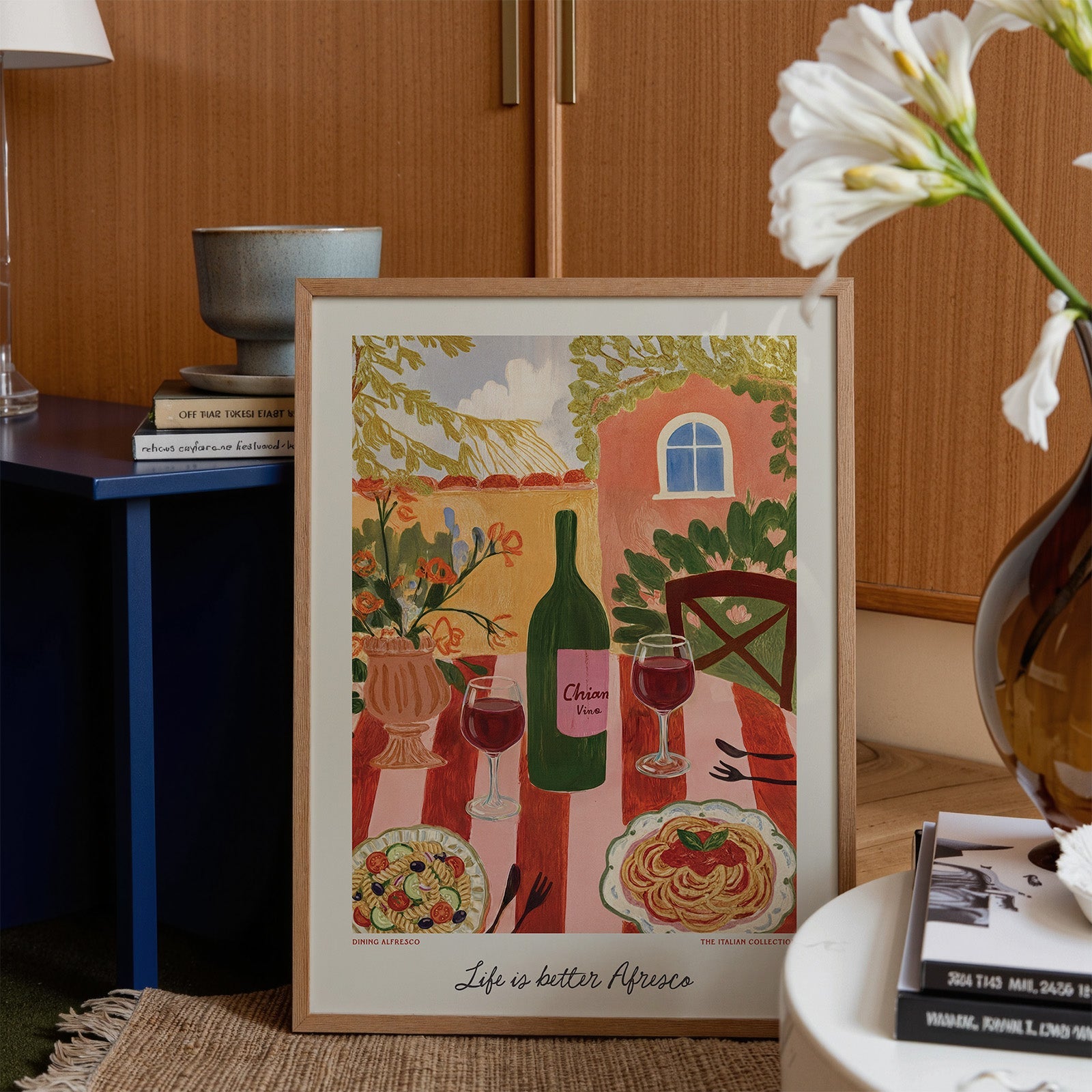 Alfresco Dining Italian Themed Wall Art - Alfresco Prints