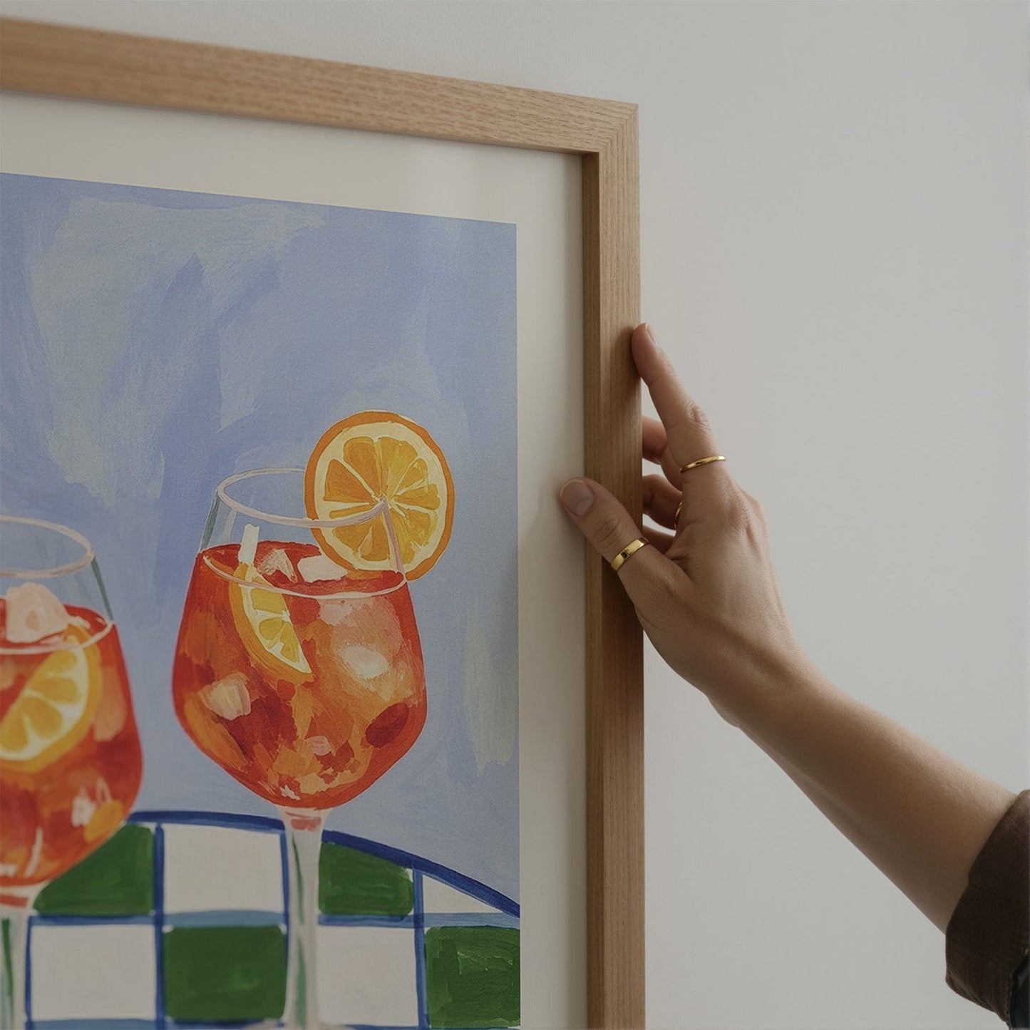 Aperol Spritz Italian Wall Art - Alfresco Prints