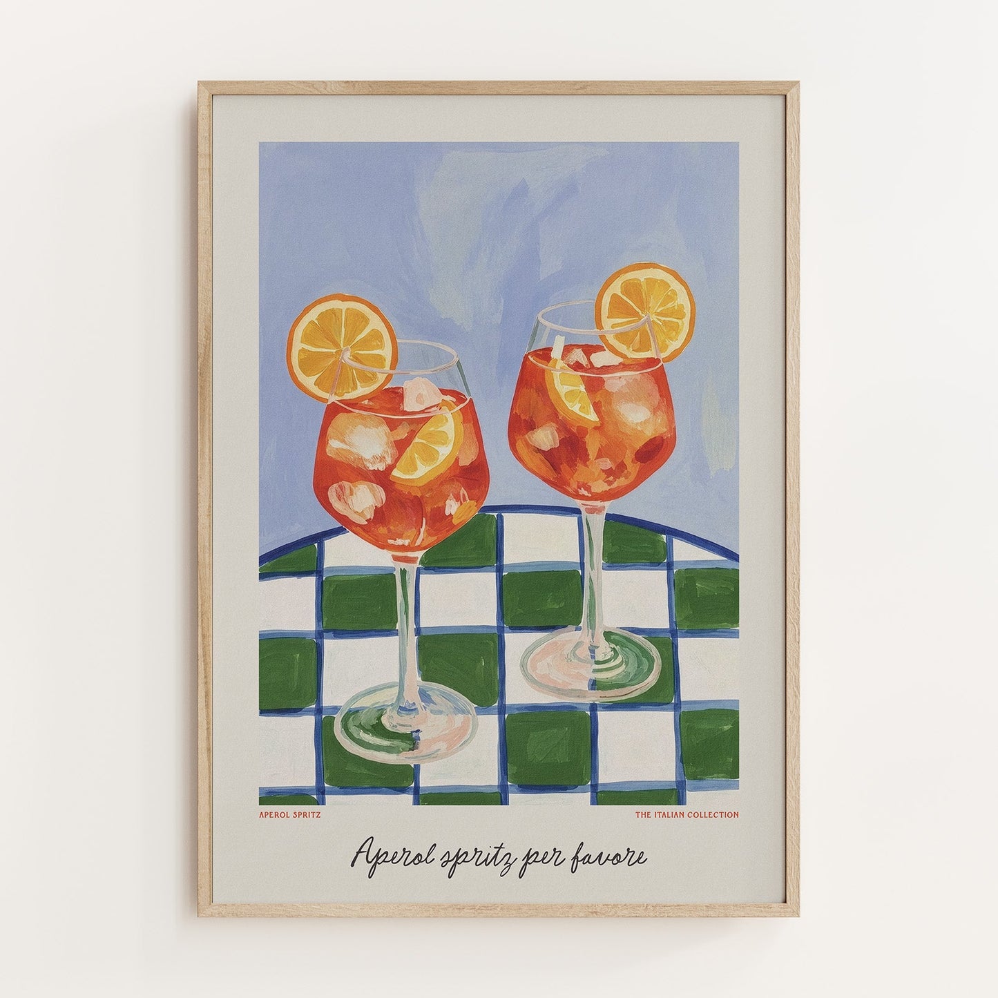 Aperol Spritz Italian Wall Art - Alfresco Prints