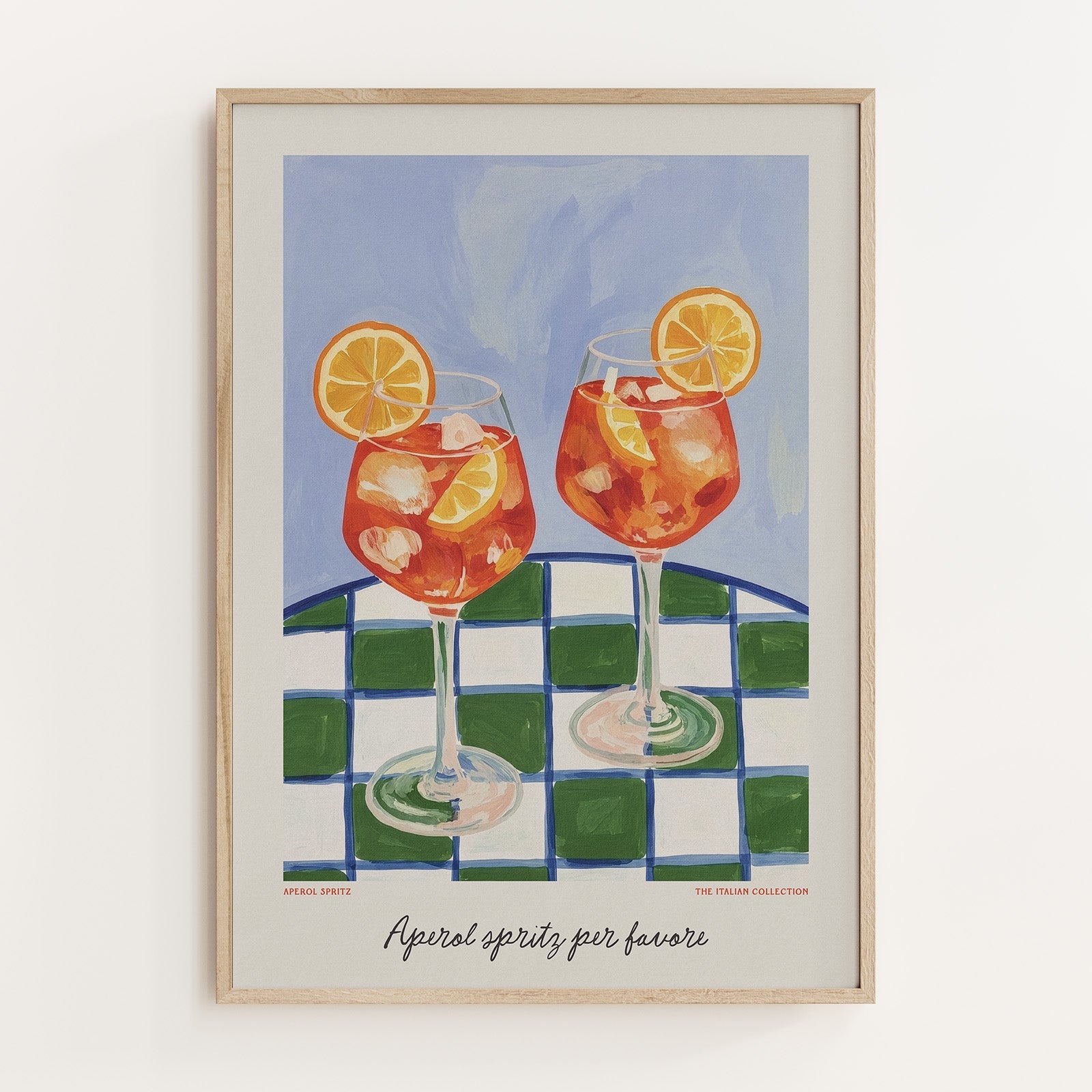 Aperol Spritz Italian Wall Art - Alfresco Prints