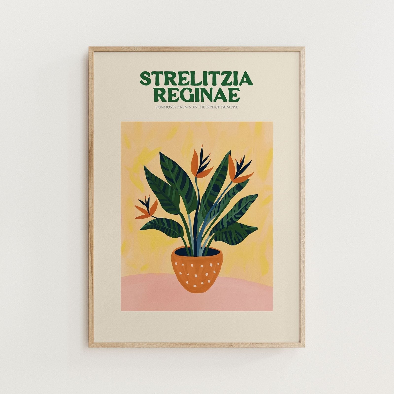 Bird of Paradise Print - Alfresco Prints