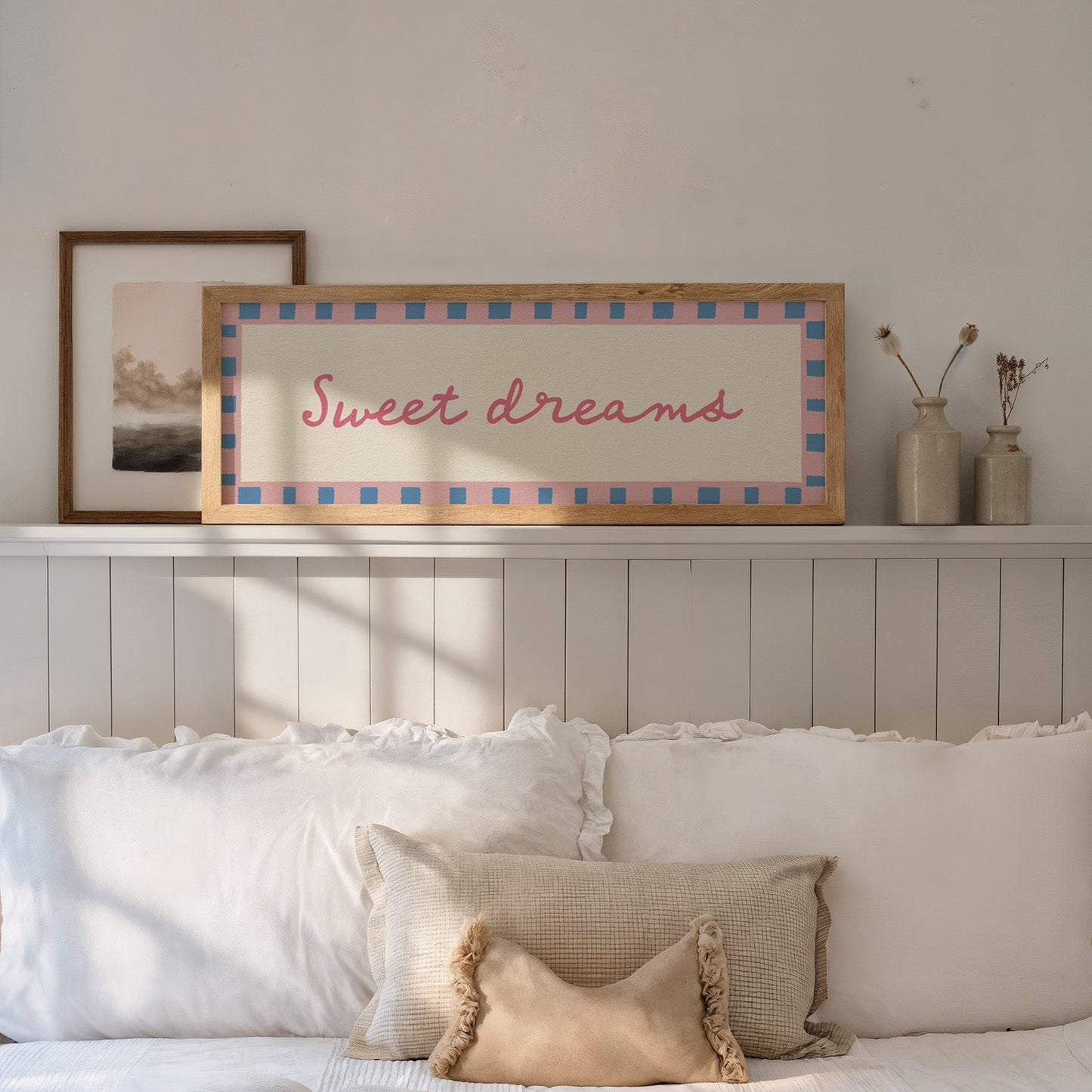 Sweet Dreams Bedroom Print Wall Art