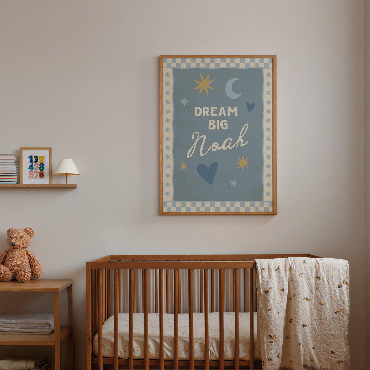 Personalised Name Nursery Wall Art