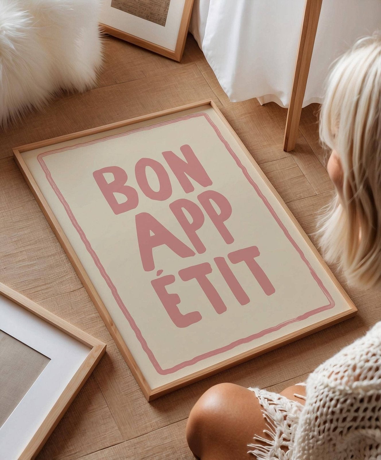 Bon Appetit Typography Print - Alfresco Prints