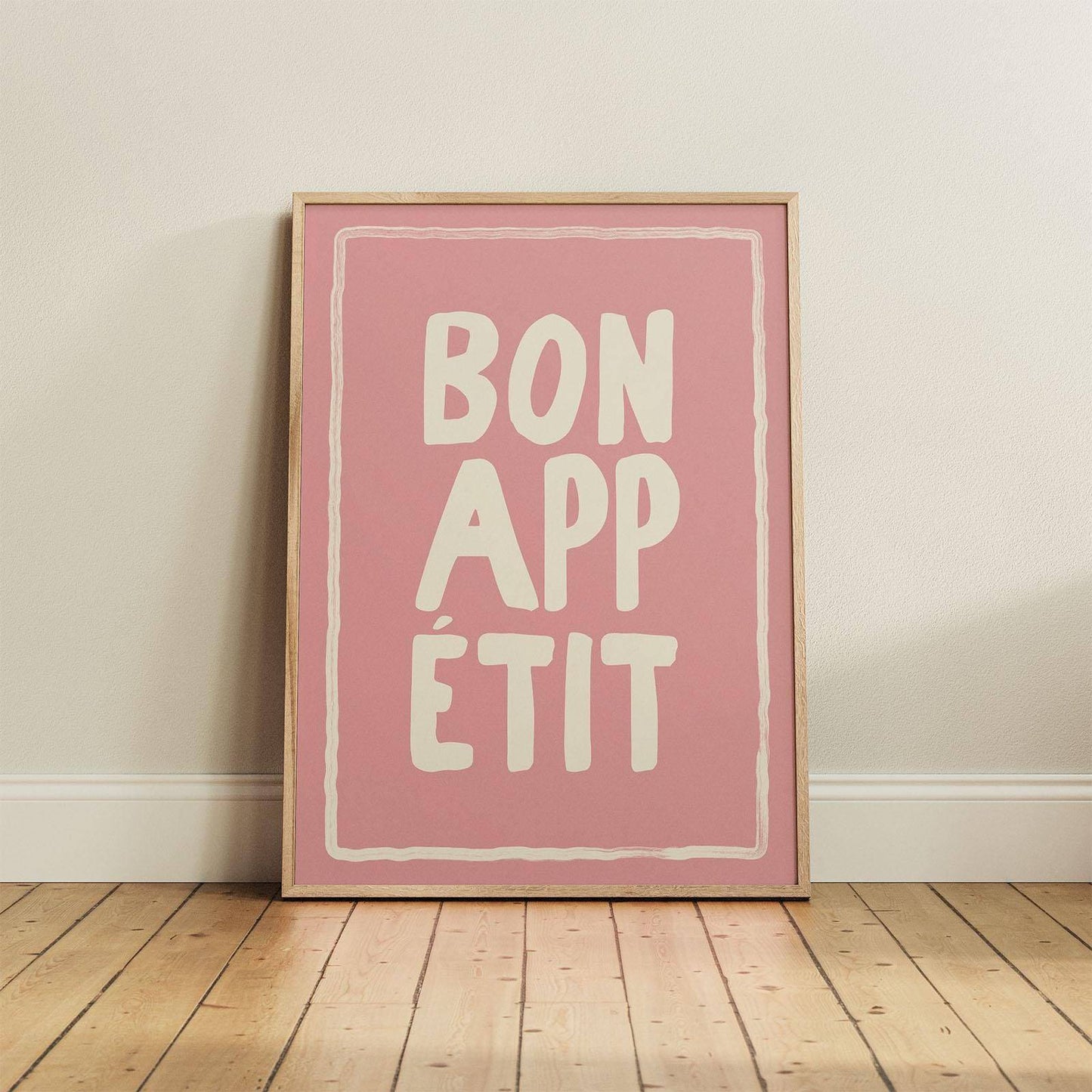 Bon Appetit Typography Print - Alfresco Prints