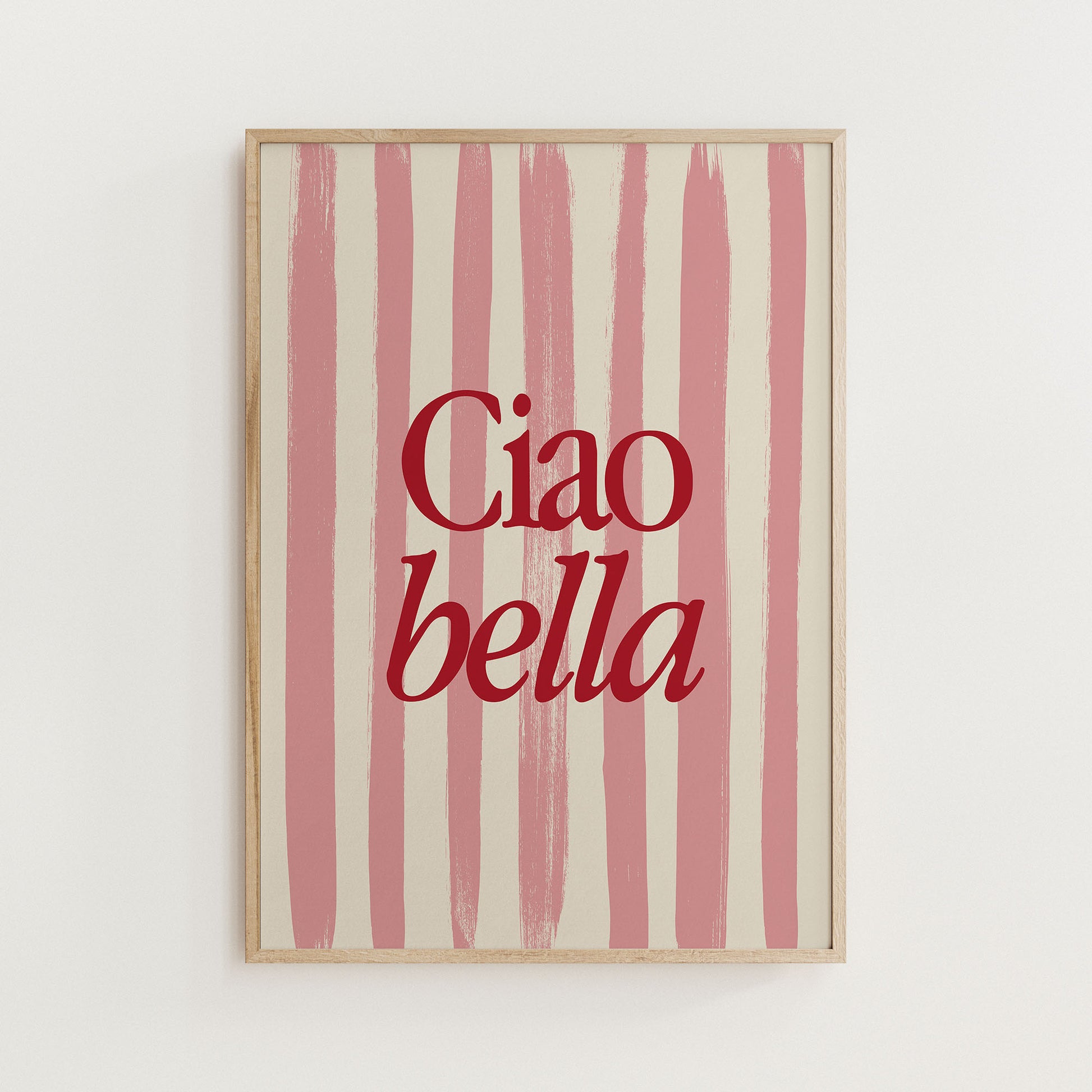 caio bella typography print