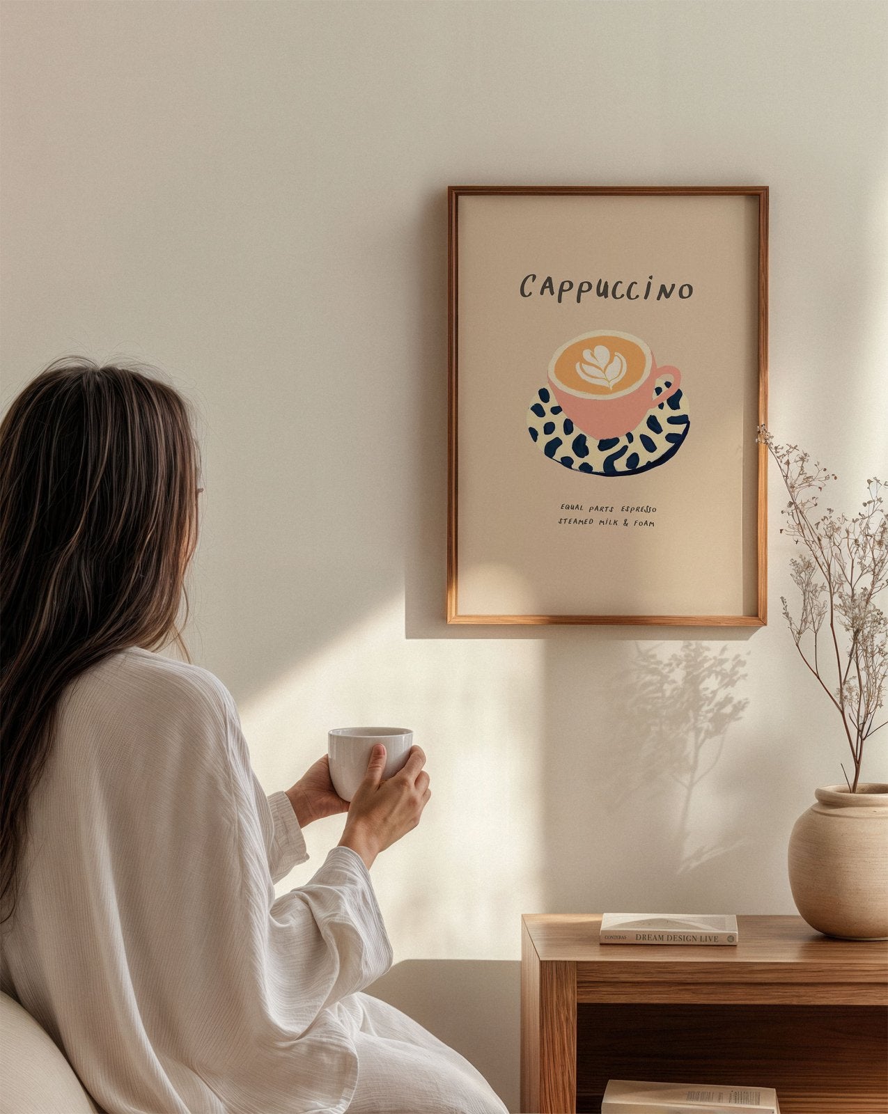 Cappuccino Coffee Print - Alfresco Prints