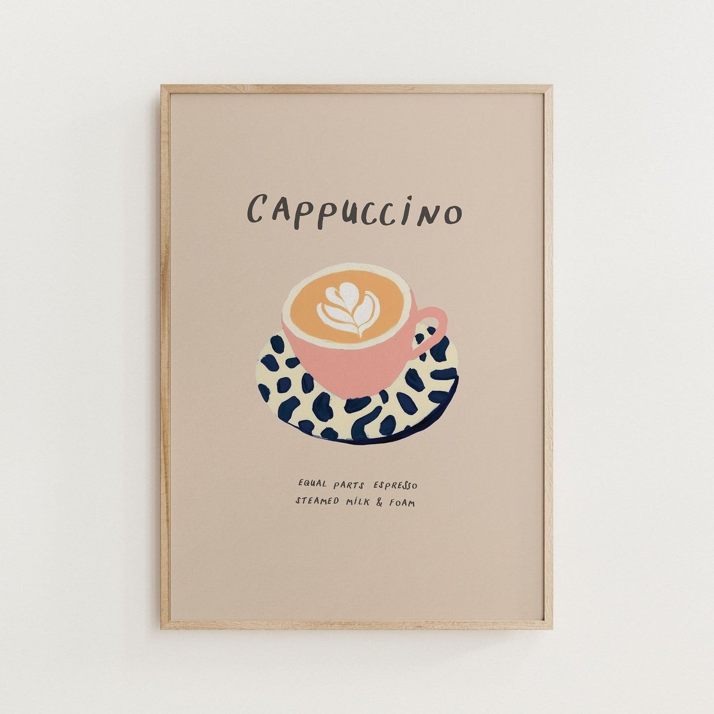 Cappuccino Coffee Print - Alfresco Prints
