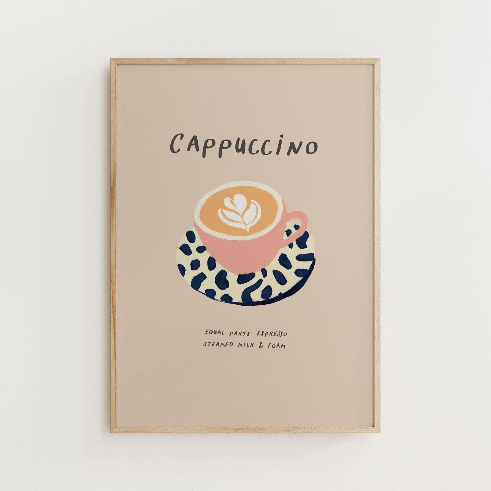 Cappuccino Coffee Print - Alfresco Prints