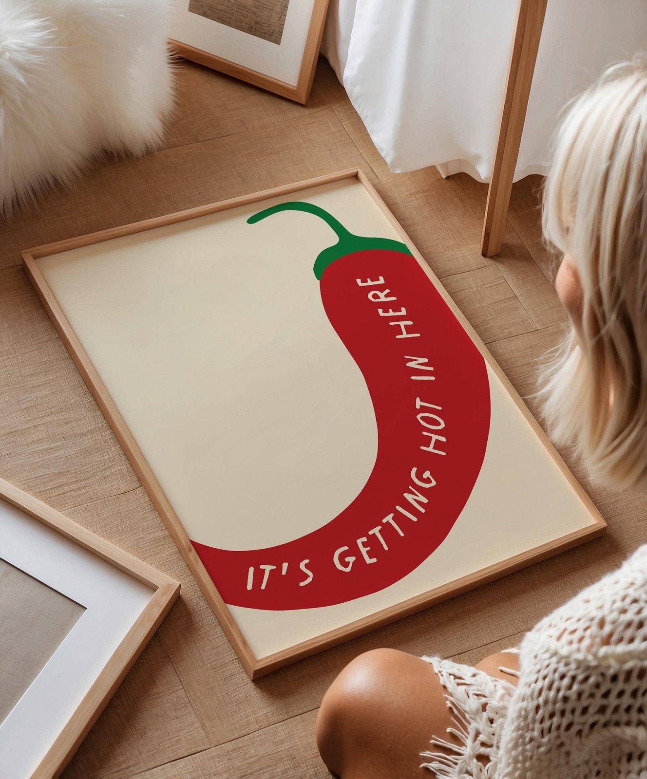 Chilli Pepper Kitchen Print - Alfresco Prints