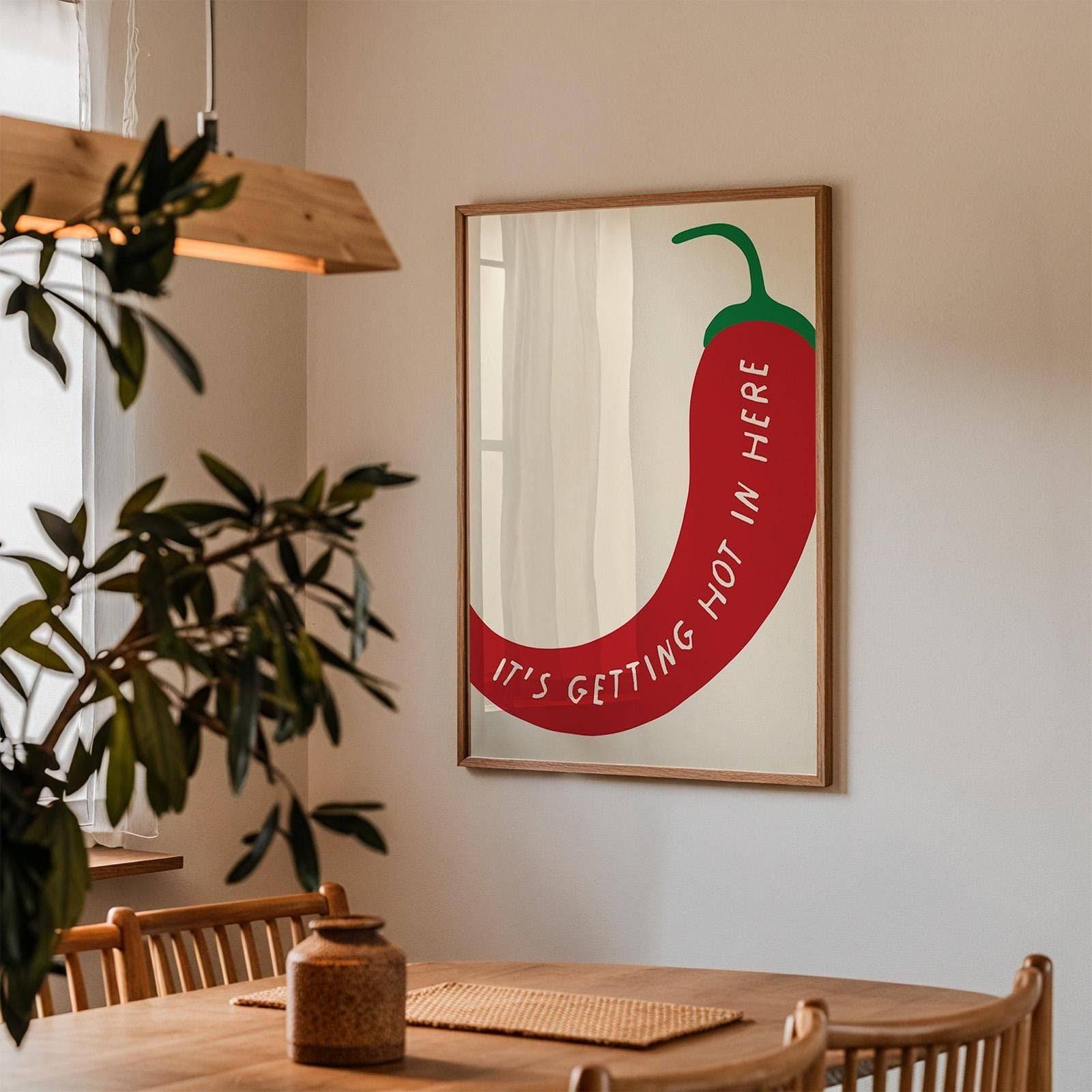Chilli Pepper Kitchen Print - Alfresco Prints