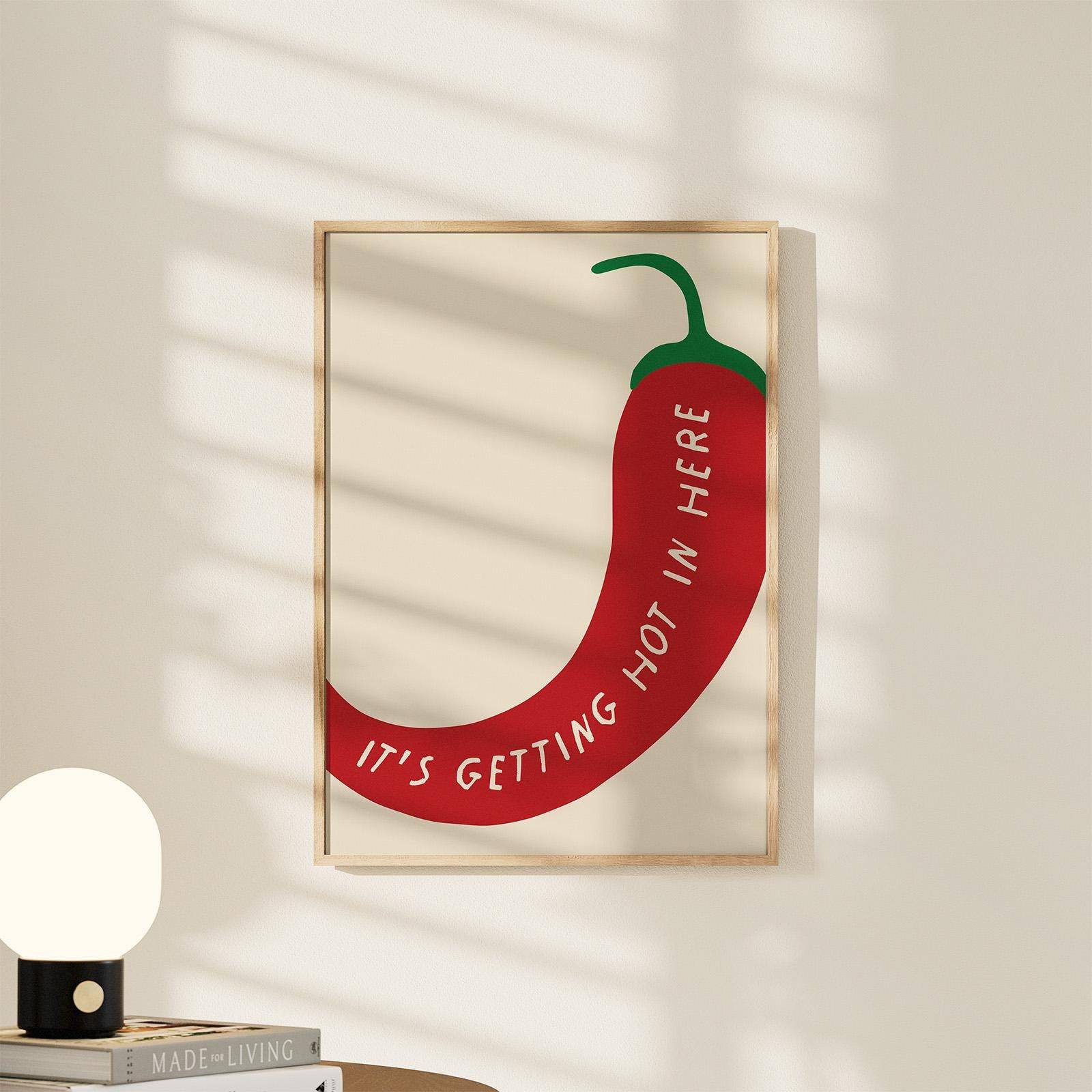 Chilli Pepper Kitchen Print - Alfresco Prints