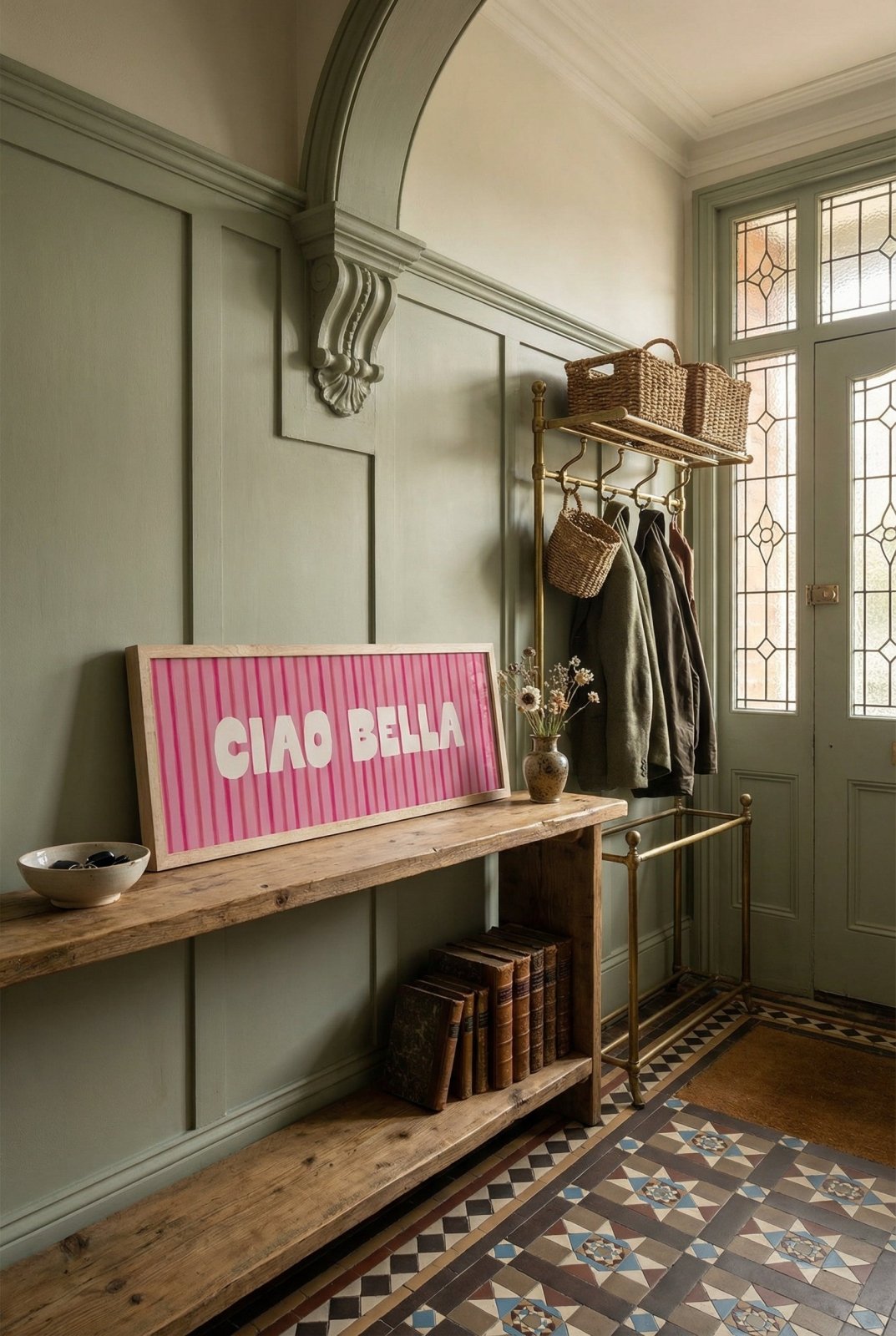 Ciao Bella Italian Wide Hallway Print - Alfresco Prints