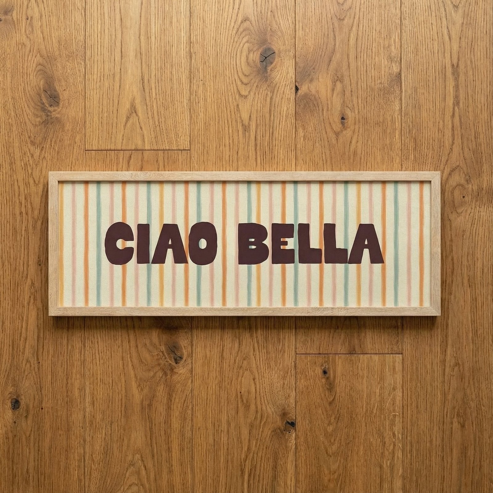 Ciao Bella Italian Wide Hallway Print - Alfresco Prints
