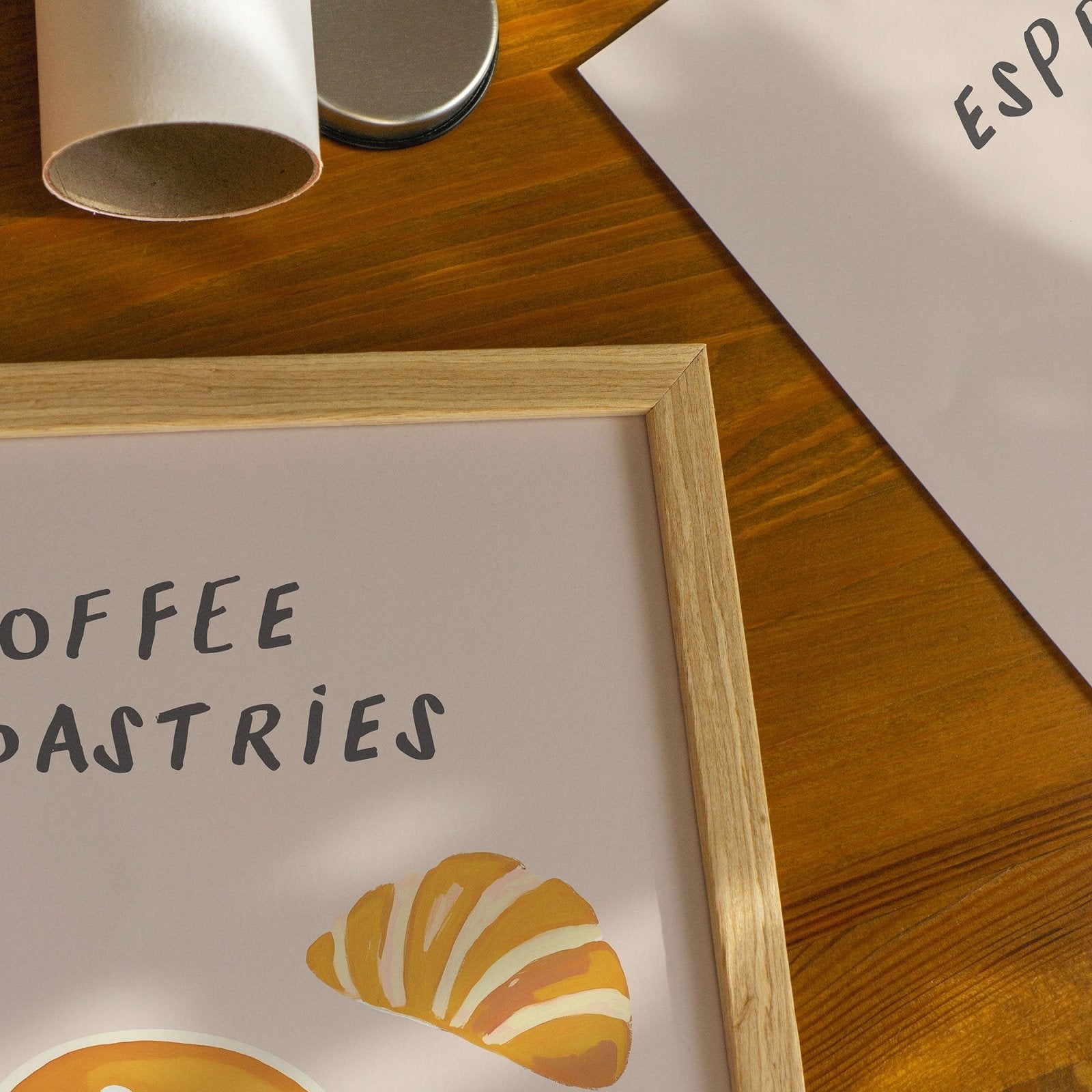 Coffee and Pastries Print - Alfresco Prints