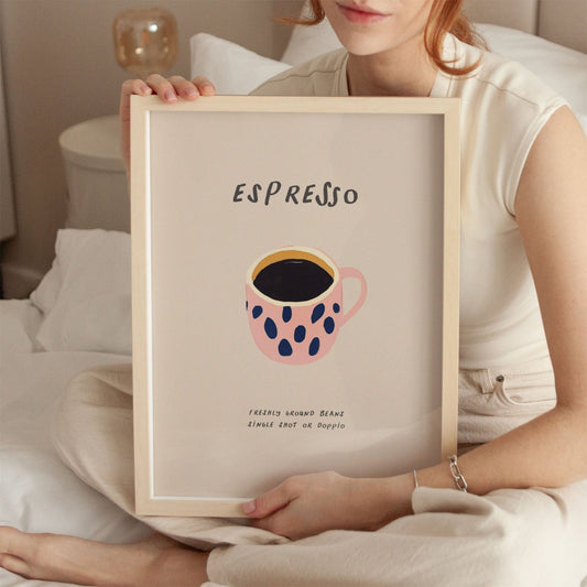 Espresso Coffee Print - Alfresco Prints