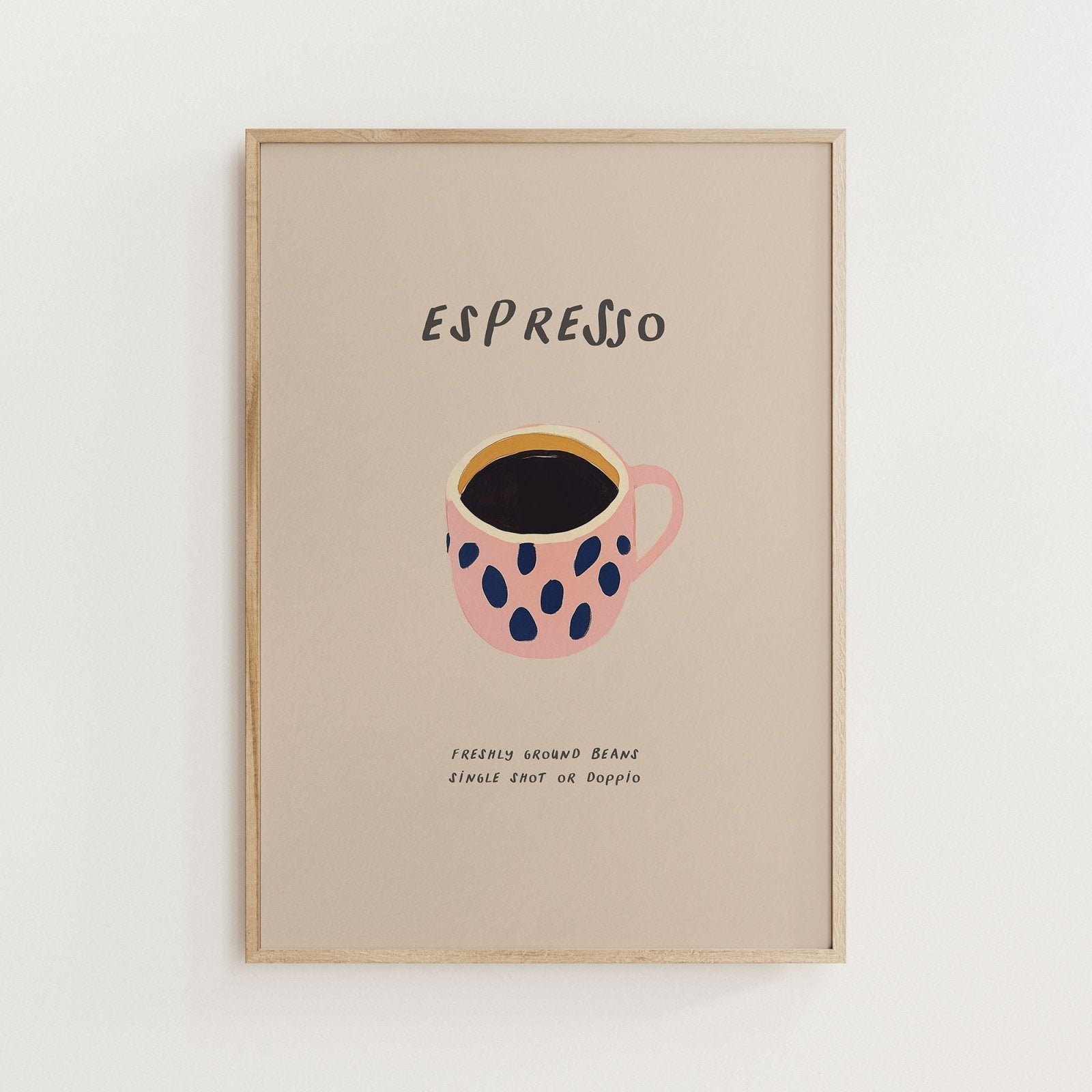 Espresso Coffee Print - Alfresco Prints