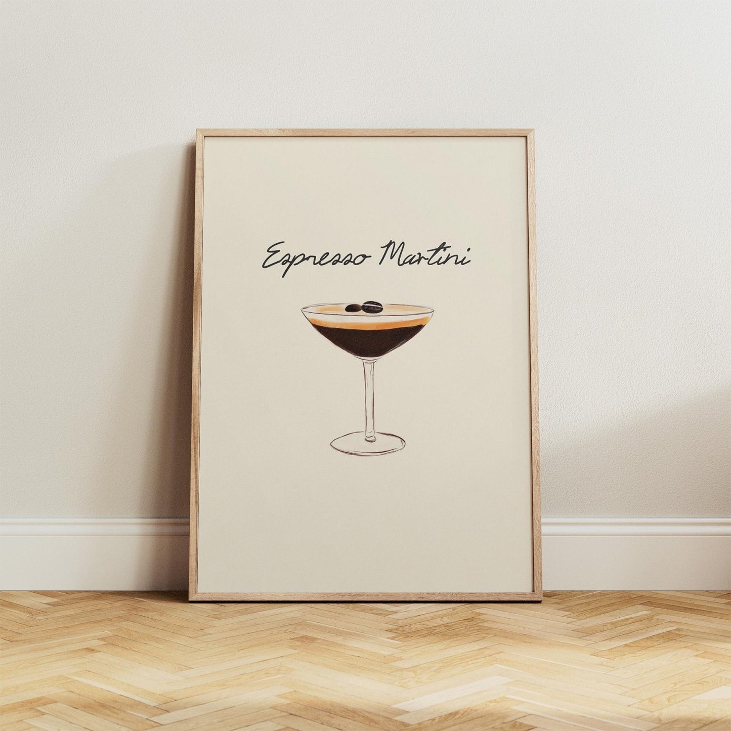 Espresso Martini Cocktail Print - Alfresco Prints