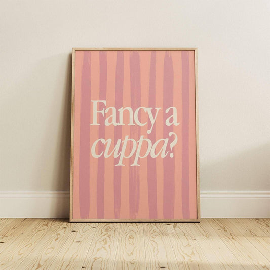 Fancy a Cuppa Print - Alfresco Prints