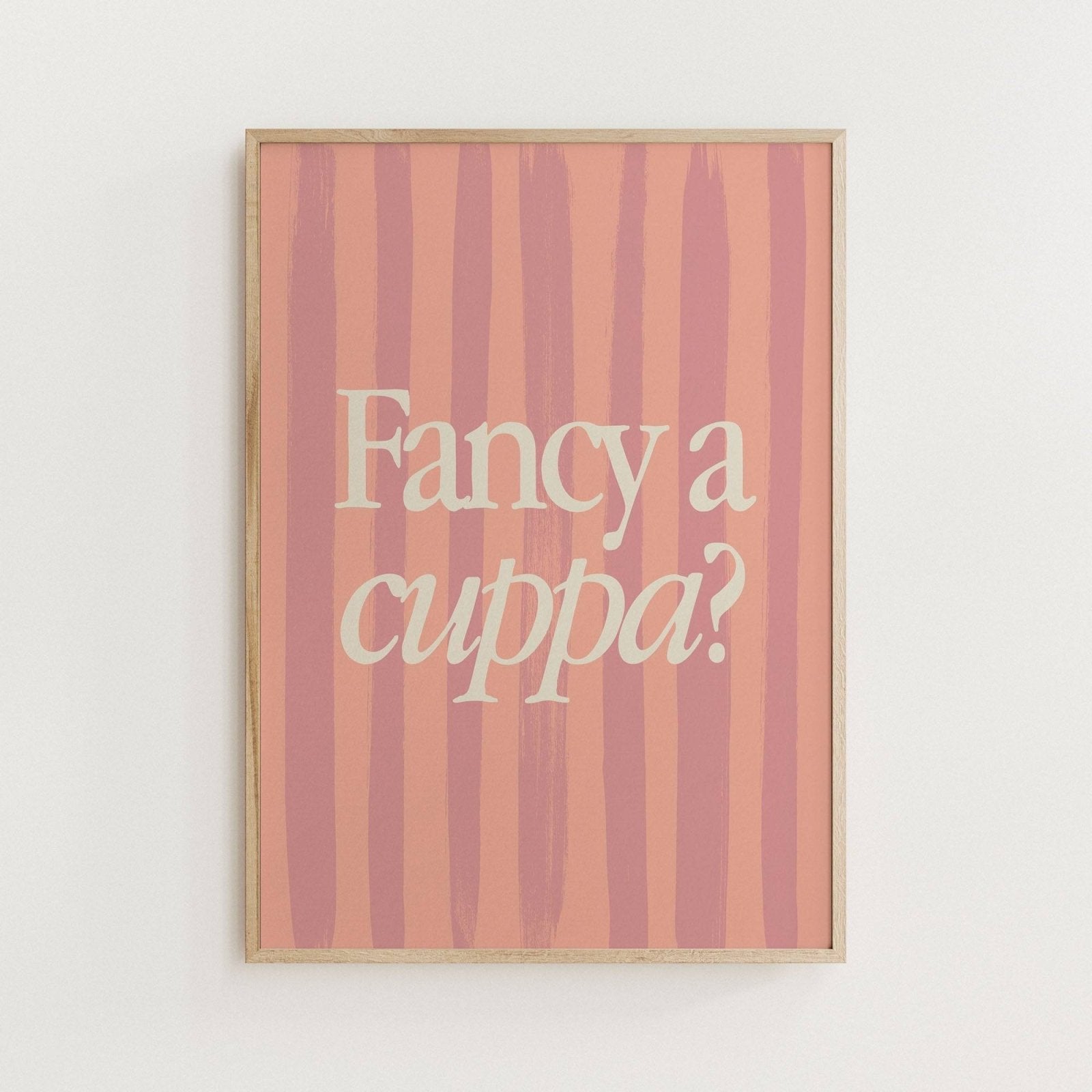 Fancy a Cuppa Print - Alfresco Prints