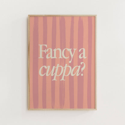 Fancy a Cuppa Print - Alfresco Prints