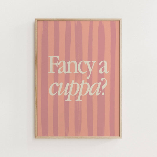 Fancy a Cuppa Print - Alfresco Prints